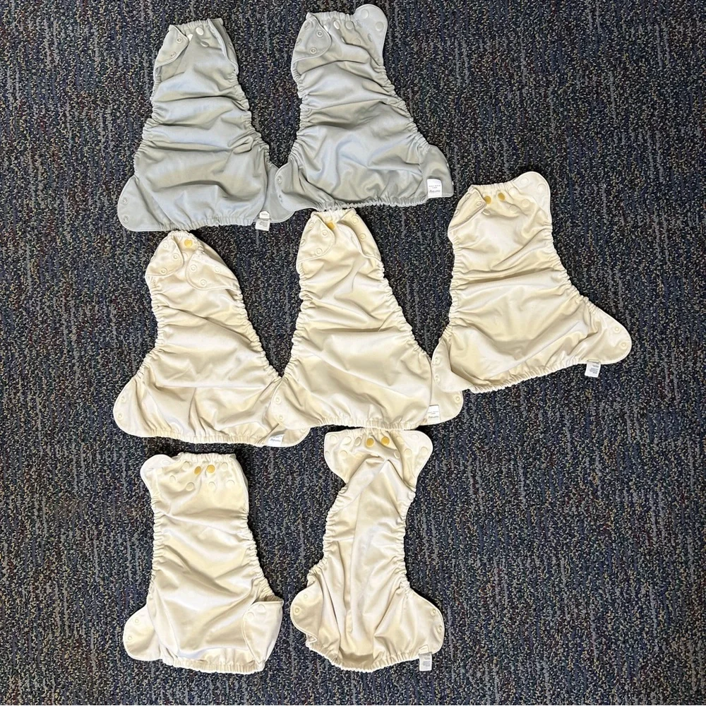 Bundle of Esembly Size 2 Diapers - Picture 9 of 10